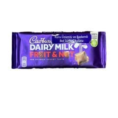 Cadbury Dairy Milk Kuzu Üzümlü Bademli 110g
