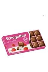 Schogetten Yoğurt ve Çilekli Çikolata 100g