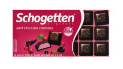 Schogetten Dark Chocolate Cranberry 100g