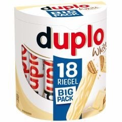 Duplo 18 Riegel Big Pack 327.6g WHİTE