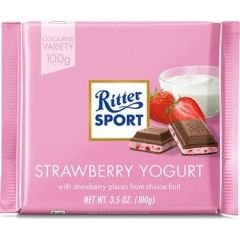 Ritter Sport Strawberry Yogurt 100g