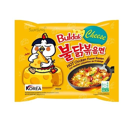 Buldak Hot Chicken  CHEESE 140g Noodle