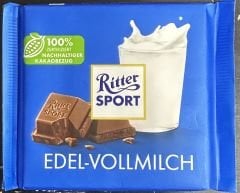 Ritter Sport Fine Milk Chocolate 100g