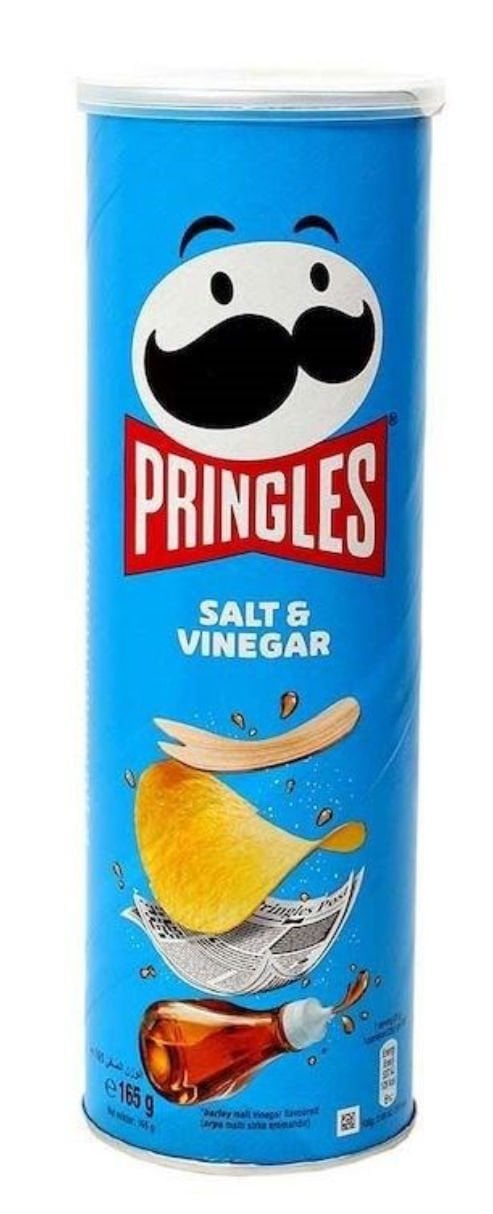 Pringles Salt&Vinegar 165g