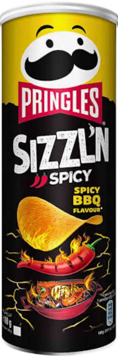 Pringles Sızzl’n Spicy Bbq 160g