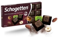 Schogetten Dark Chocolate With Hazelnuts 100g