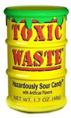 Toxic Waste Yellow 42g ( çok ekşi şeker )