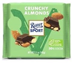 Ritter Sport Crunchy Almonds 100g