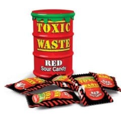 Toxic Waste Red 42g ( çok ekşi şeker )