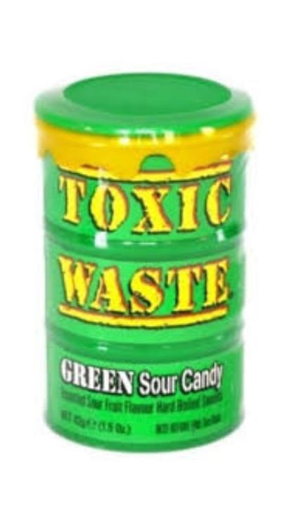 Toxic Waste Green 42g ( çok ekşi şeker )