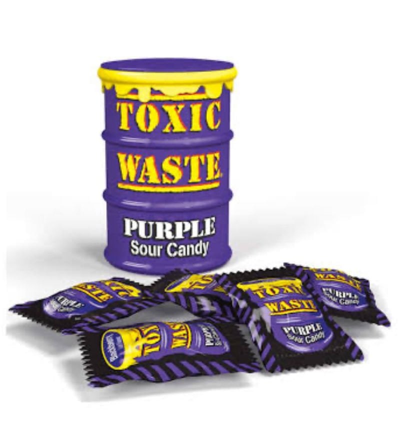 Toxic Waste Purple 42g ( çok ekşi şeker )
