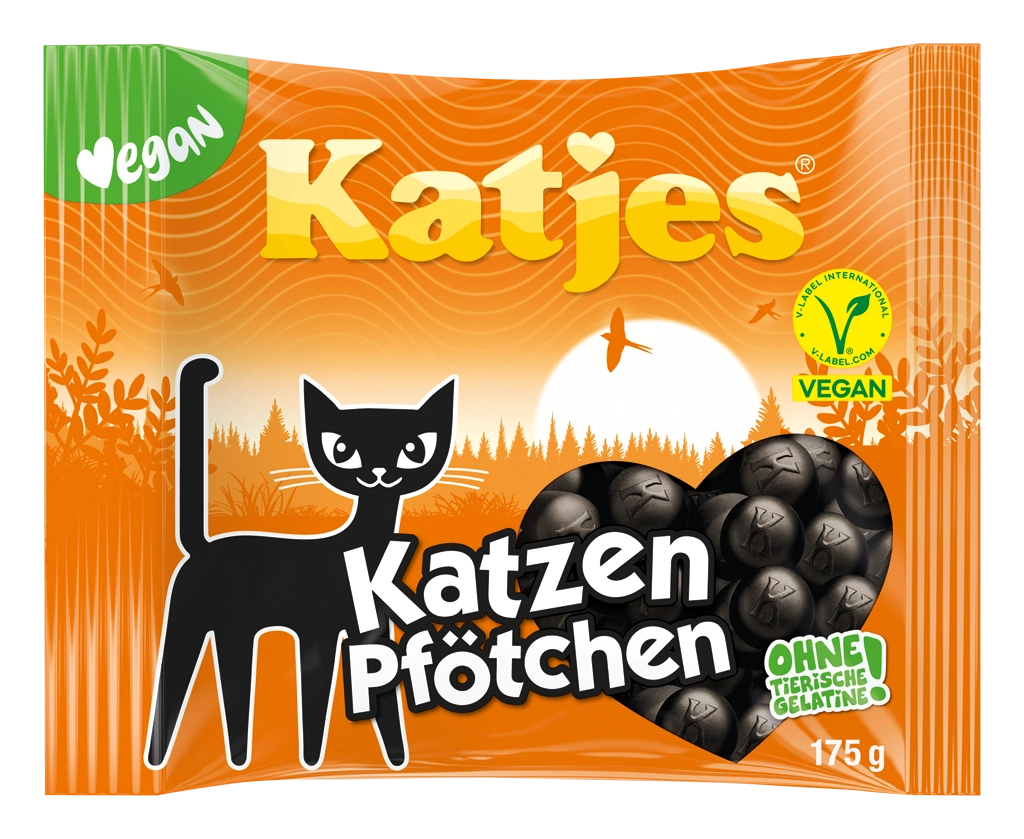 Katjes Katzen Pfötchen 175g
