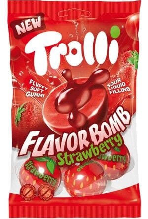 TROLLİ FLAVOR BOMB STRAWBERRY 75 GR