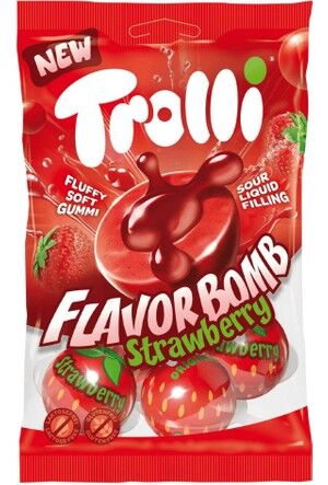 TROLLİ FLAVOR BOMB STRAWBERRY 75 GR