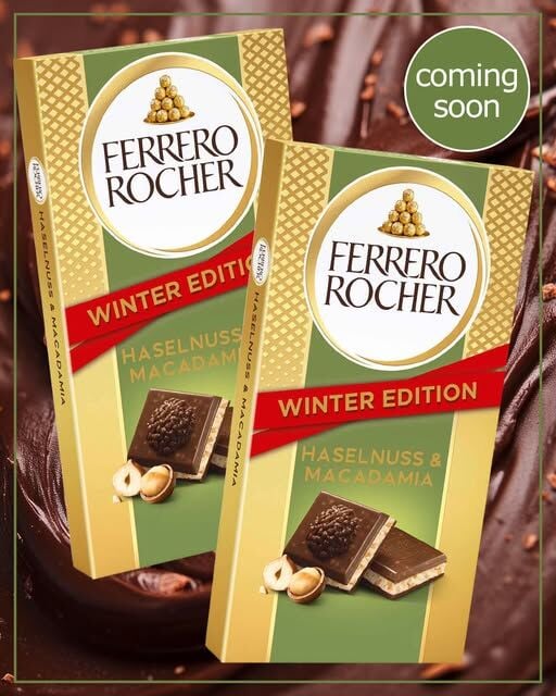 FERRERO ROCHER HASELNUSS&MACADAMİA 90GR