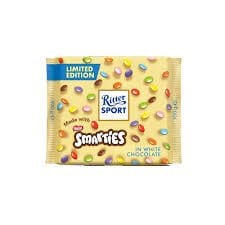 RİTTER SPORT SMARTİES İN WHİTE CHACOLATE 100GR