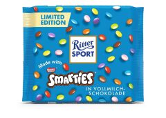 RİTTER SPORT SMARTİES İN MİLK CHOCOLATE 100 GR