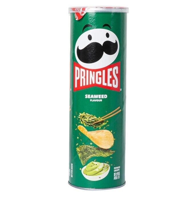 PRINGLES SEAWEED 102GR