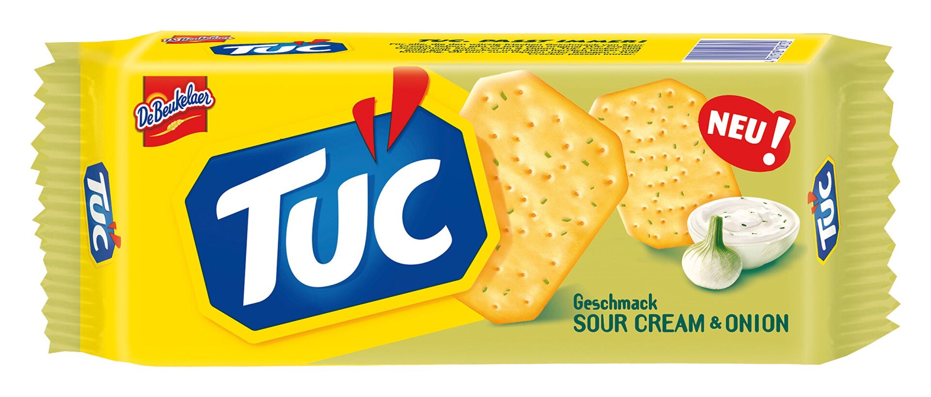 TUC KRAKER SOUR CREAM & ONION 100GR