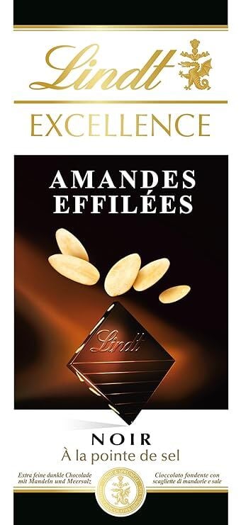 LINDT EXCELLENCE AMANDES 100GR