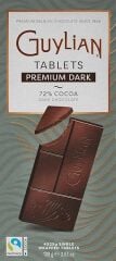 GUYLIAN TABLETS PREMIUM DARK  %72 COCOA 100GR