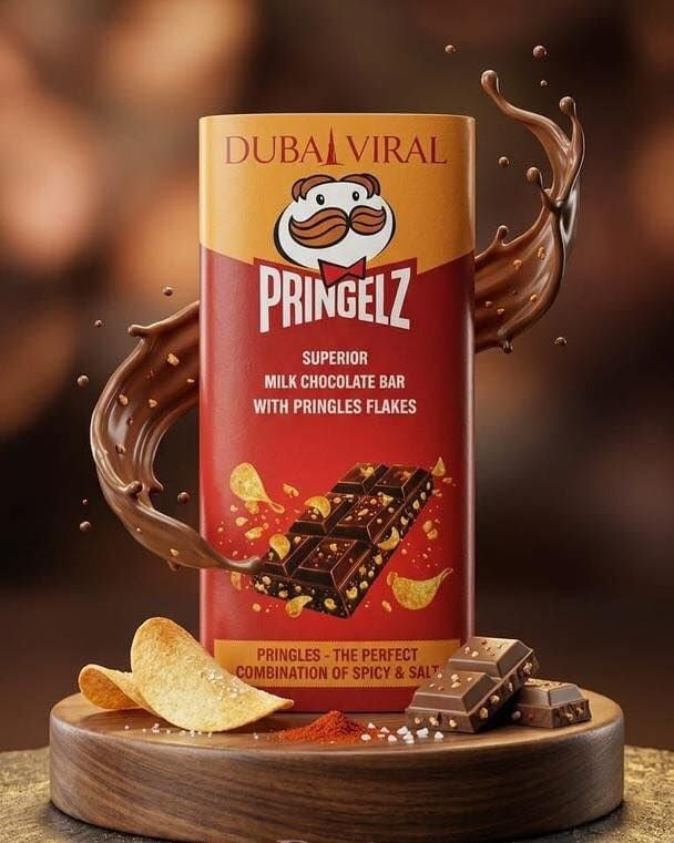 PRİNGELZ MİLK CHOCOLATE BAR 140 GR